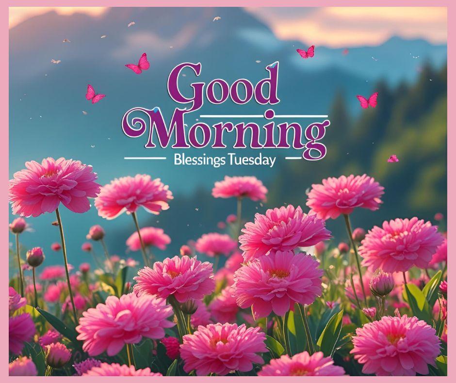 Beautiful Good morning Tuesday Blessings