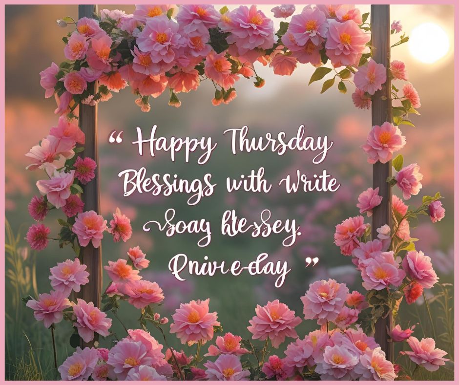 Happy Thursday Blessings