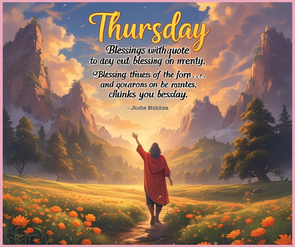Thursday Blessings Quotes