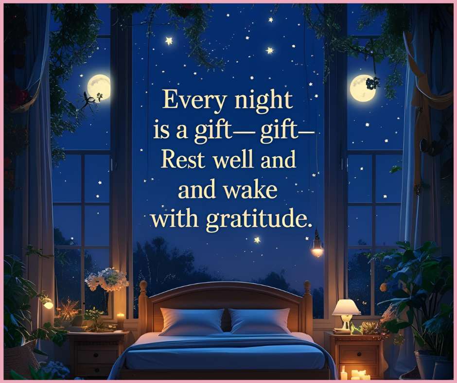 Blessed Good Night Quotes