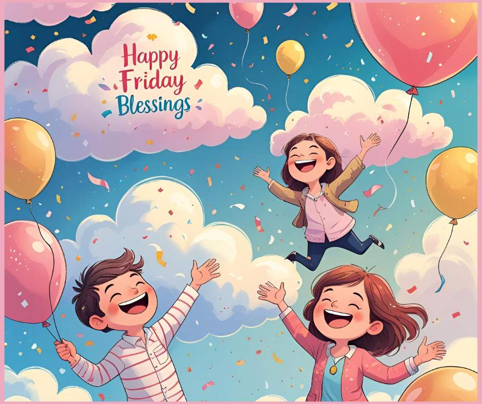Cute Happy Friday Blessings