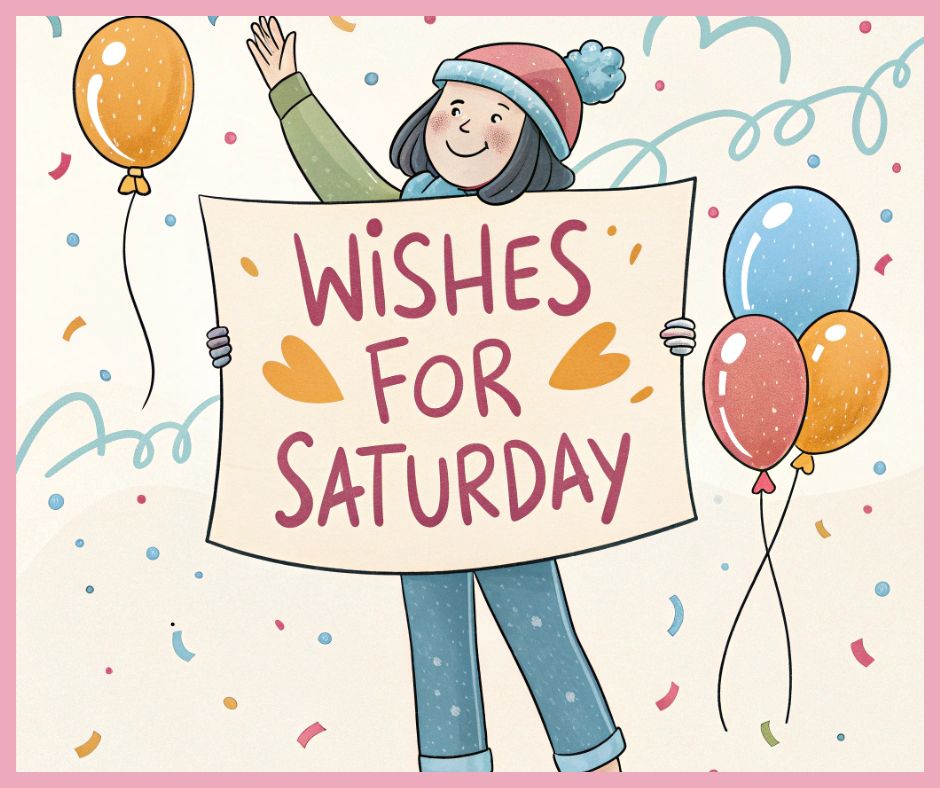 Cute Wishes For Saturday