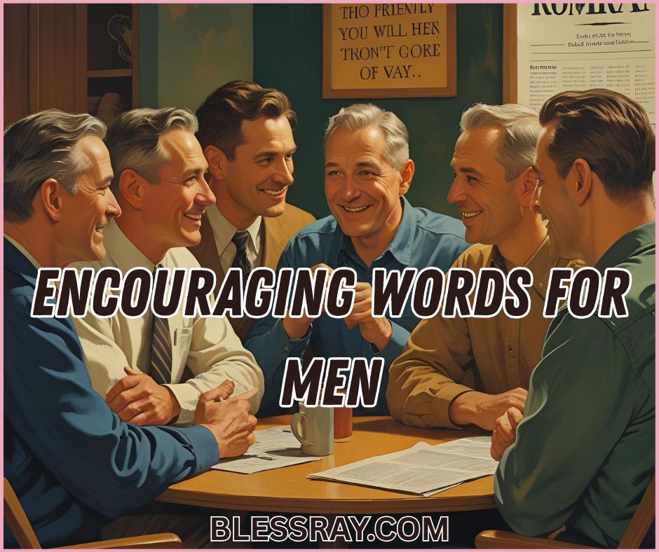 Encouraging Words for Men
