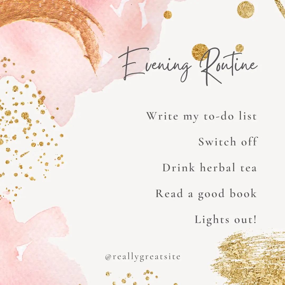 Evening Routine