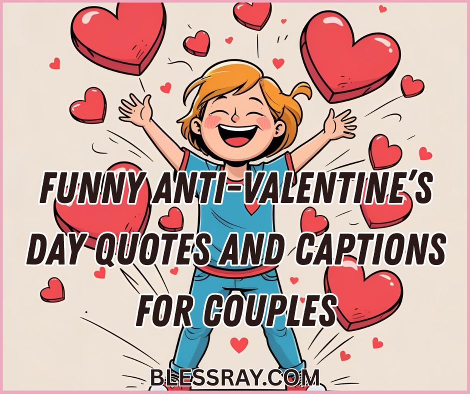 Funny Anti-Valentine’s Day Quotes and Captions for Couples