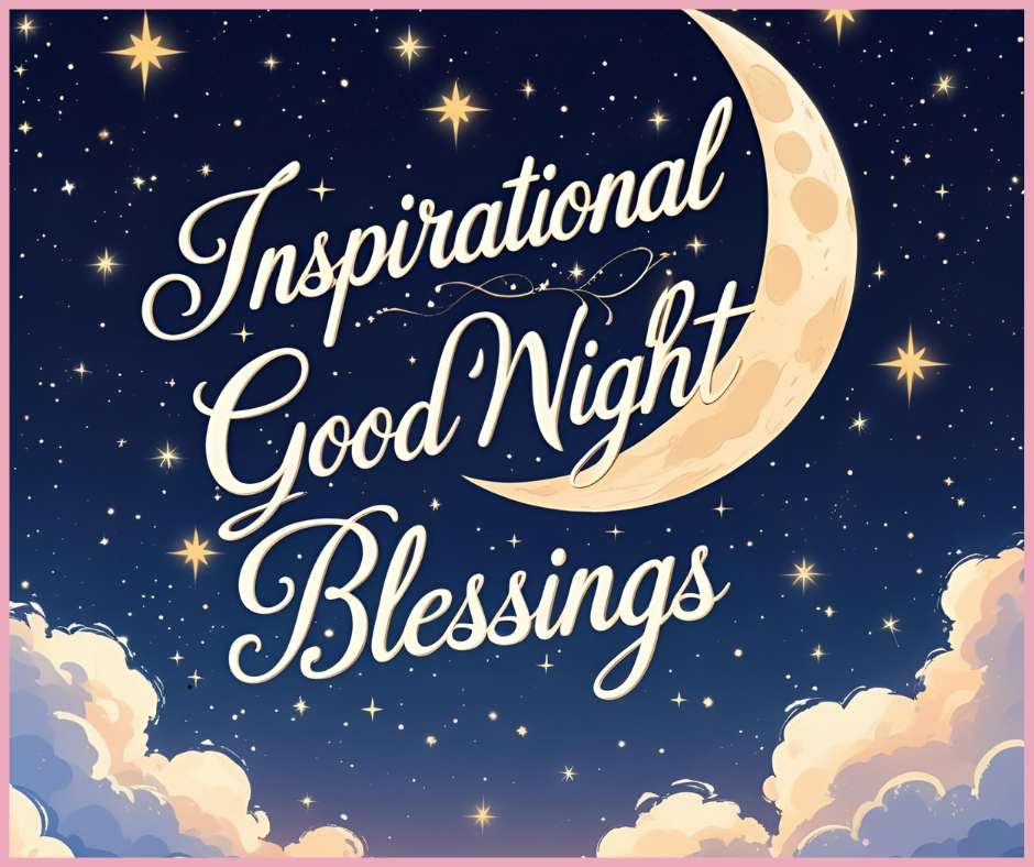 Inspirational Good Night Blessings