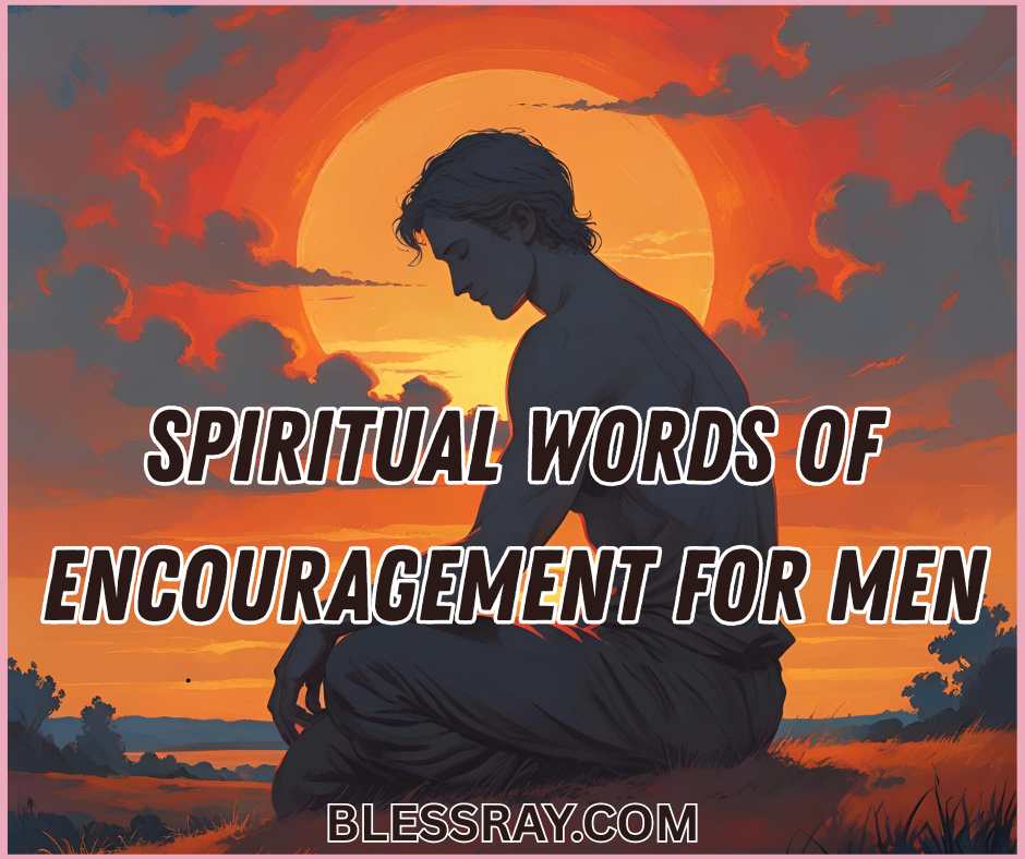 Spiritual Words of Encouragement for Men
