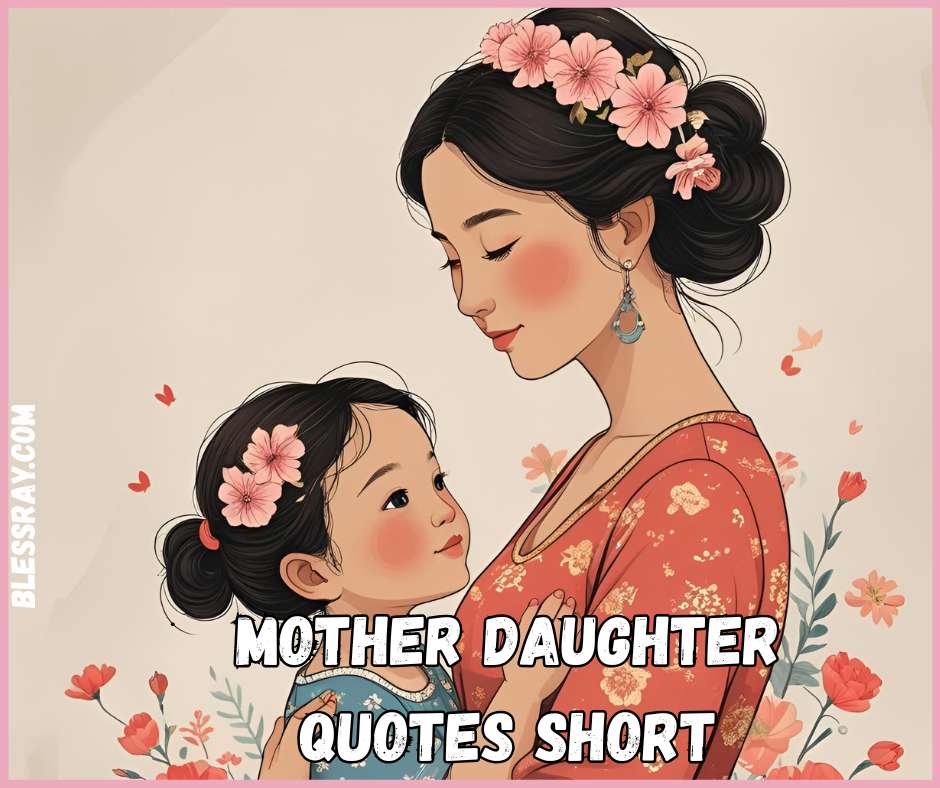 Mother Daughter Quotes Short