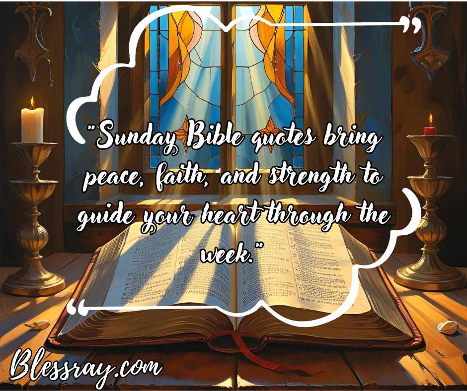 Sunday Bible Quotes