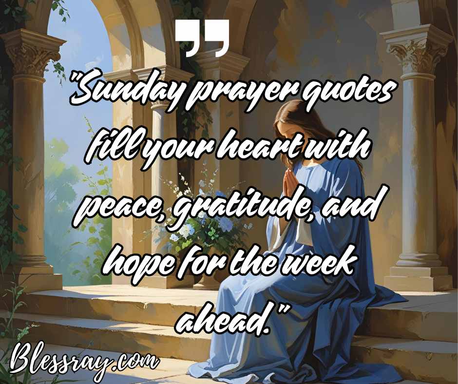 Sunday Prayer Quotes