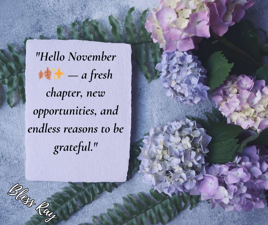  Hello November Quotes