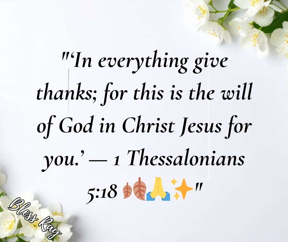 Bible Quotes For November