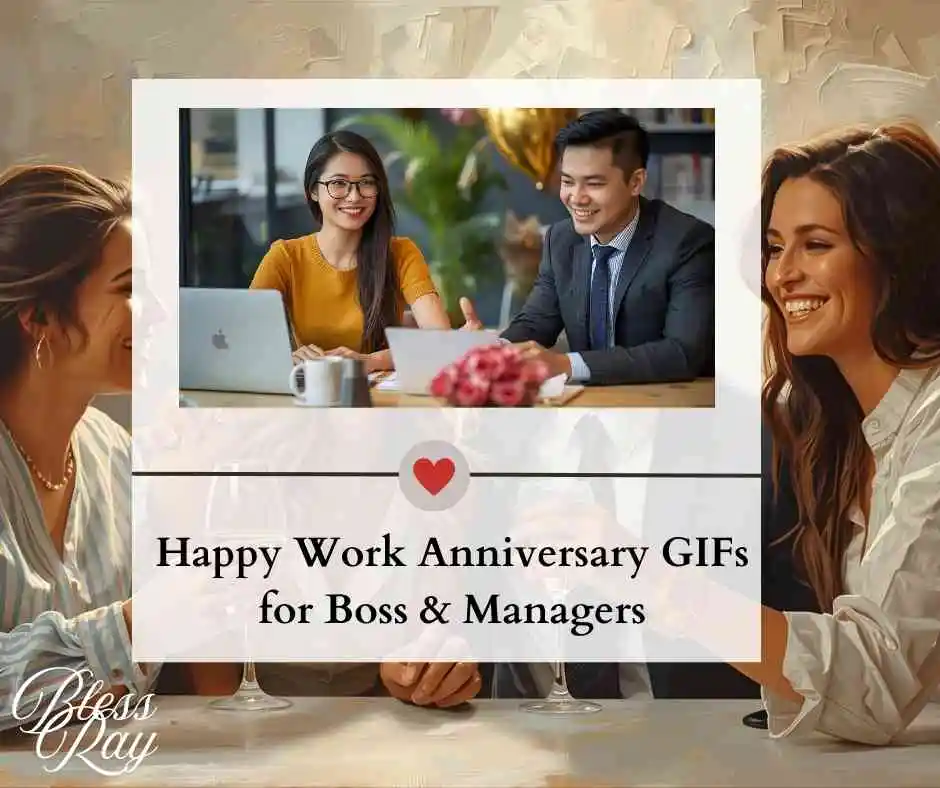 Happy Work Anniversary GIFs for Boss & Managers