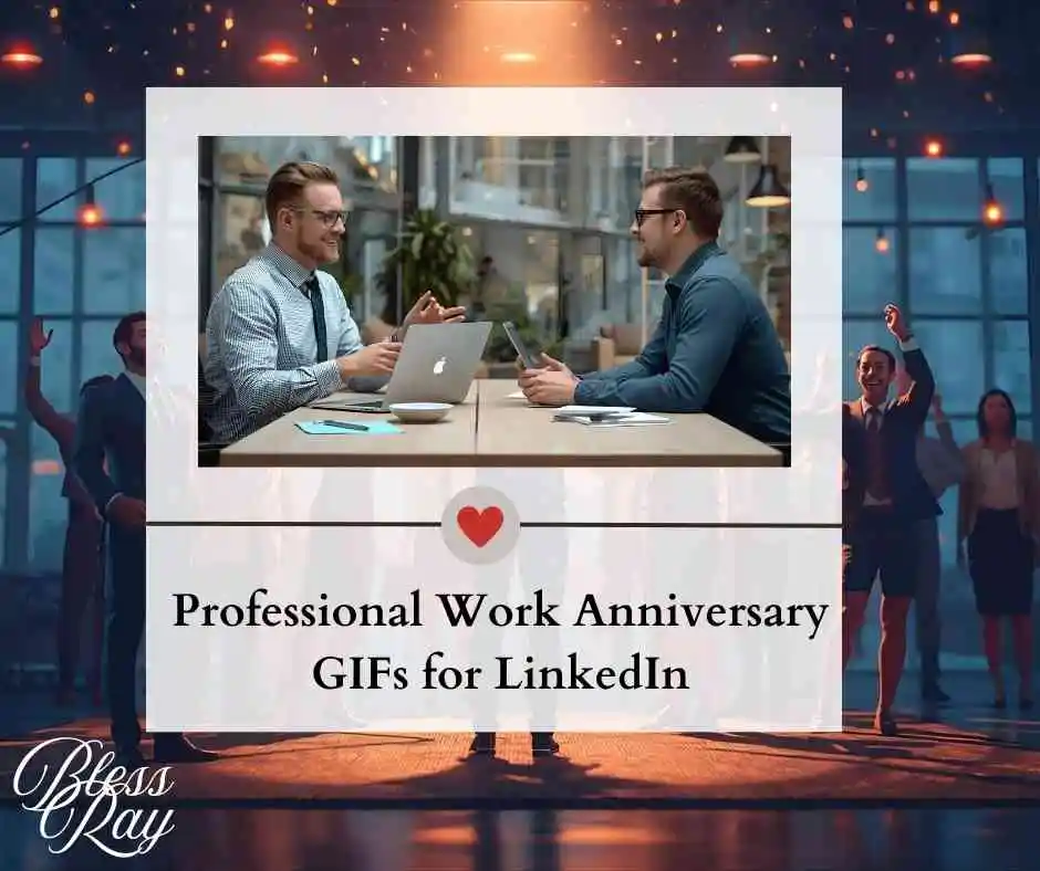 Professional Work Anniversary GIFs for LinkedIn