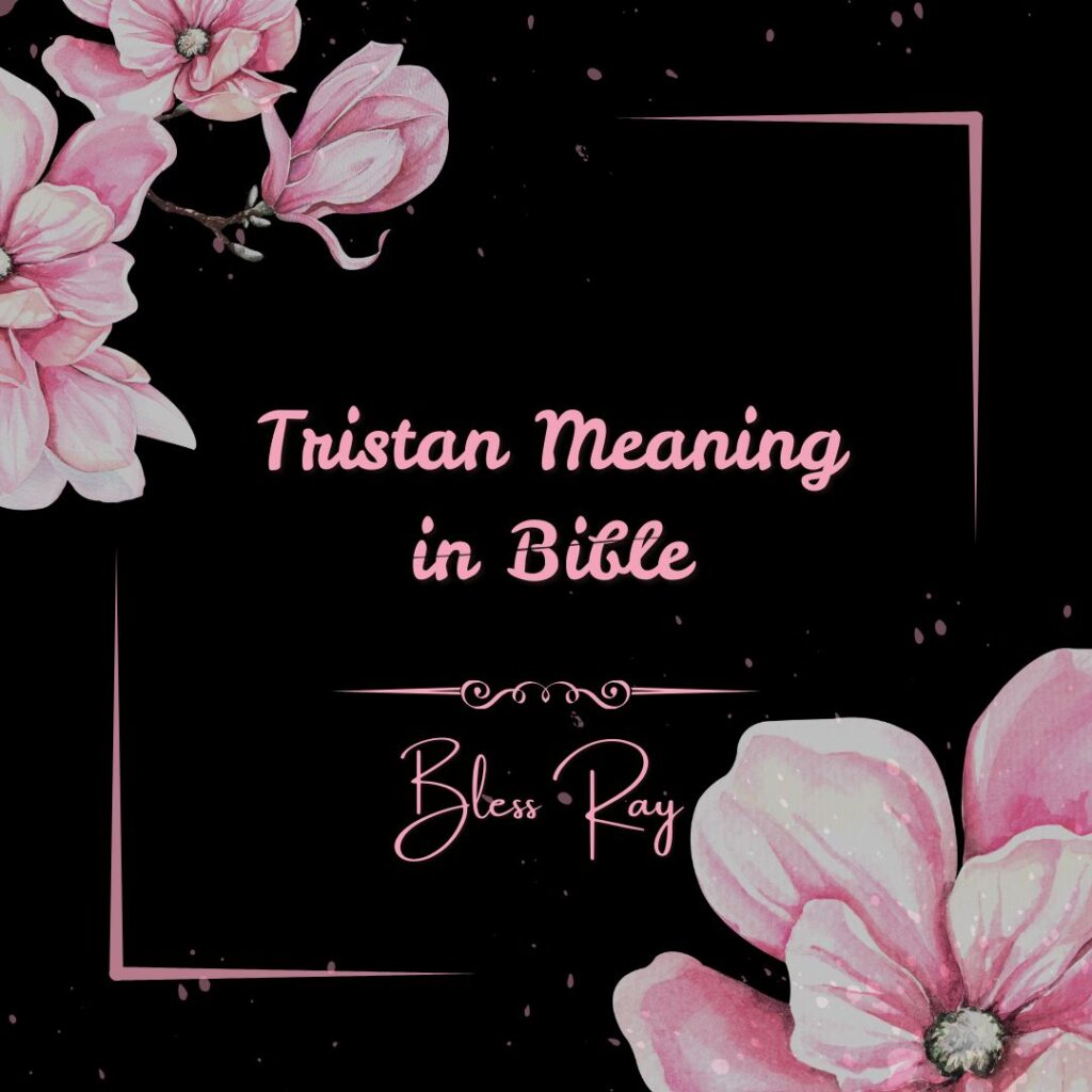 Tristan Meaning in Bible