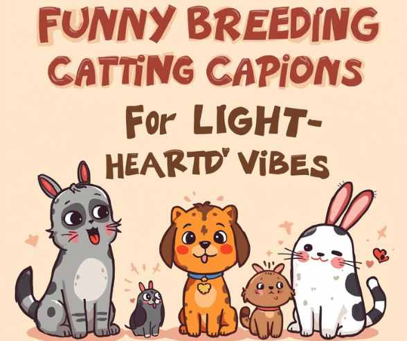 Funny Breeding Captions for Light-Hearted Vibes